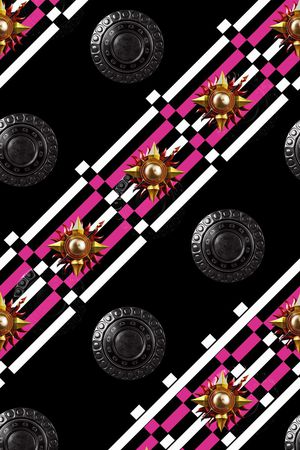 时尚欧美印花华亿平台图片