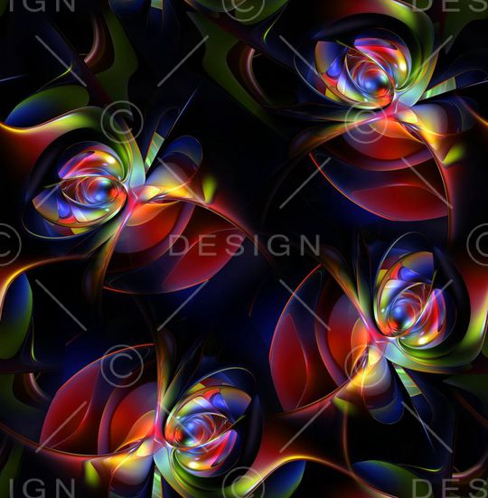 抽象印花华亿平台图片