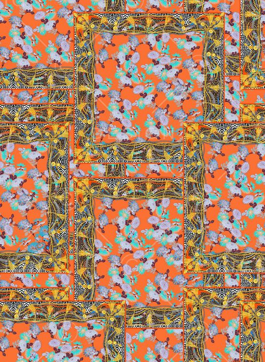 小碎花印花华亿平台图片