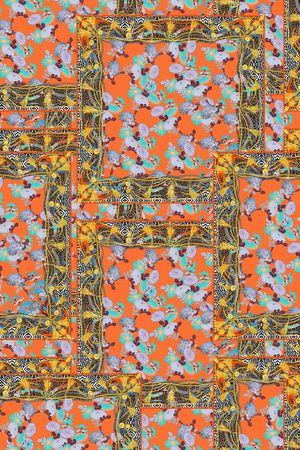 小碎花印花华亿平台图片