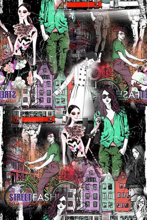 插画印花华亿平台图片