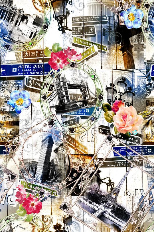 欧式印花华亿平台图片