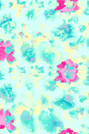 浪漫碎花印花华亿平台图片