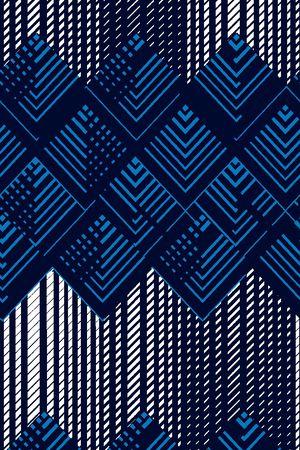 不规则几何印花华亿平台图片