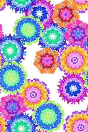 手绘印花华亿平台图片