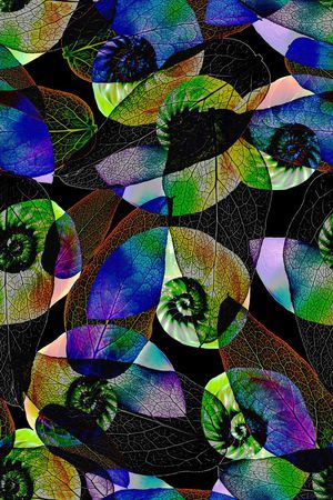 抽象印花华亿平台图片