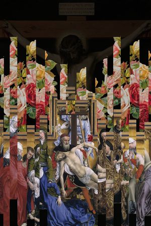 时尚潮流印花华亿平台图片