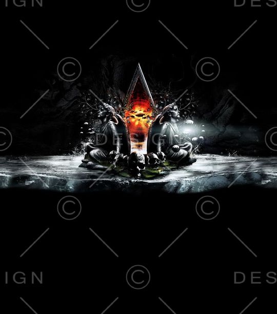 中国风印花华亿平台图片