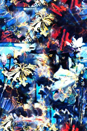 抽象印花华亿平台图片