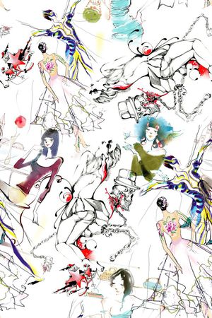 插画印花华亿平台图片