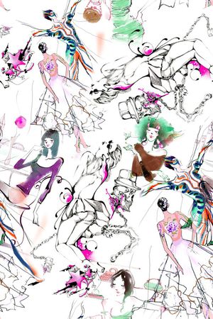 插画印花华亿平台图片