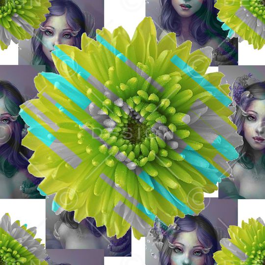 人物印花华亿平台图片