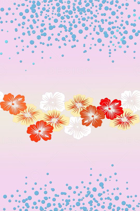 花卉  水珠印花华亿平台图片