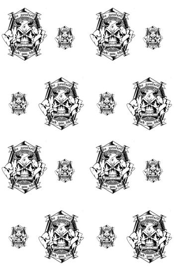 470280- 复古时尚骷颅头男装华亿平台 