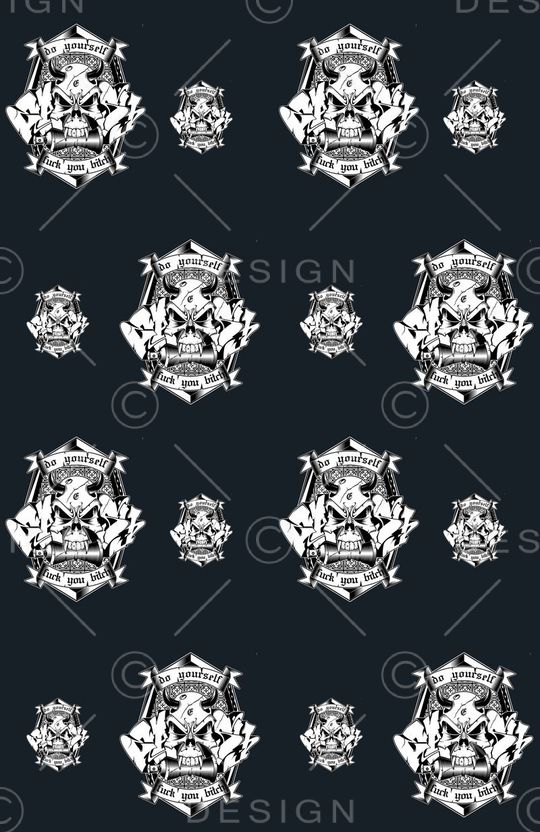 复古印花华亿平台图片