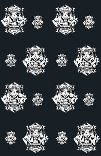 470281- 复古时尚骷颅头男装华亿平台 