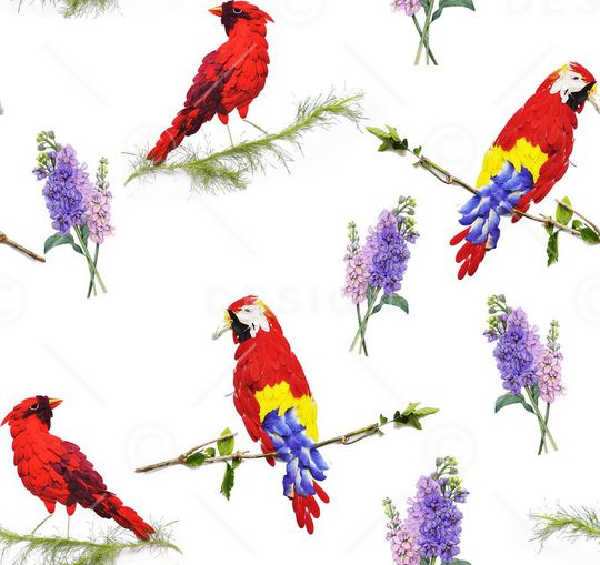 风信子印花华亿平台图片