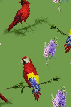 复古印花华亿平台图片