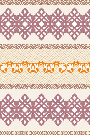 传统几何印花华亿平台图片