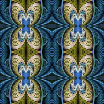 470325-复古变异蝴蝶抽象蝴蝶纹秋冬华亿平台