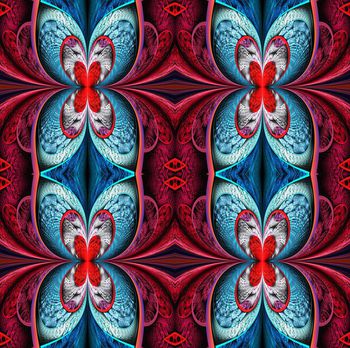 470326-复古变异蝴蝶抽象蝴蝶纹秋冬华亿平台