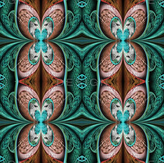 复古印花华亿平台图片