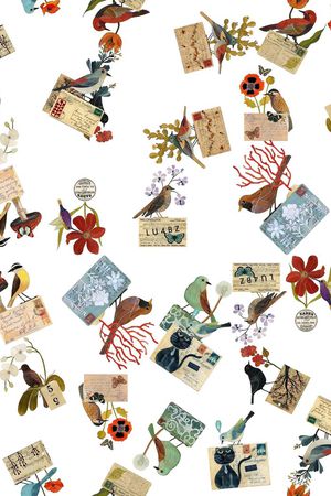 复古印花华亿平台图片