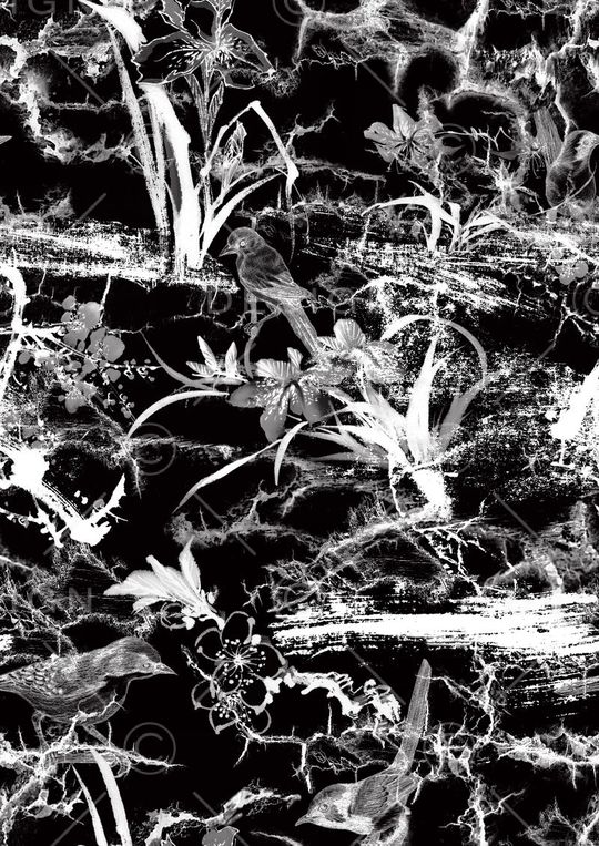 中国风印花华亿平台图片