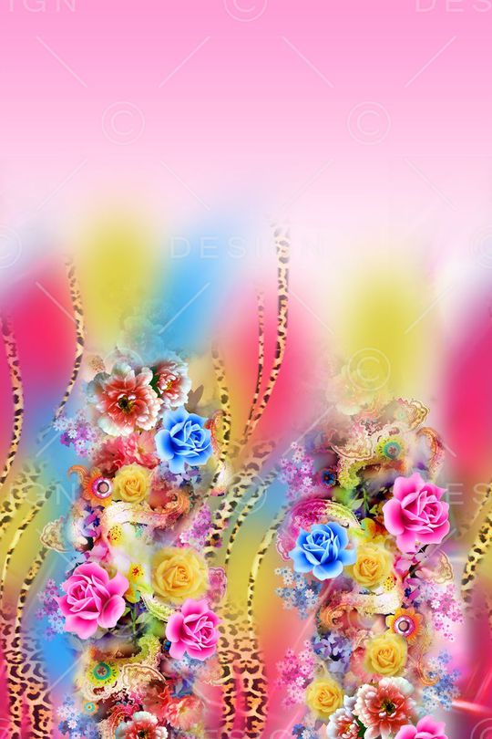 时尚豹纹印花华亿平台图片