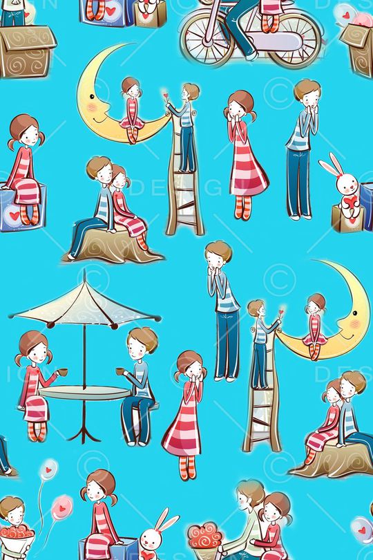 卡通印花华亿平台图片