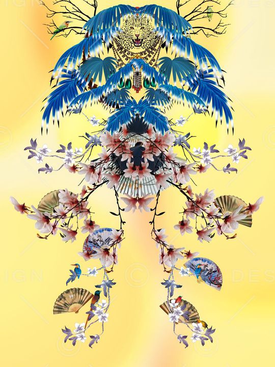 定位中国风印花华亿平台图片