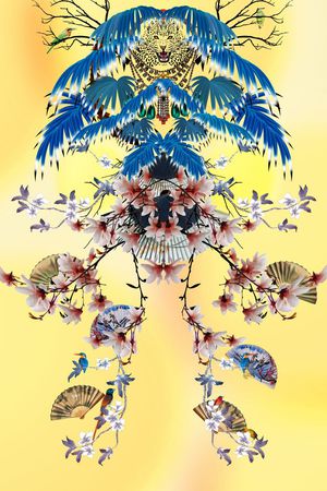 定位中国风印花华亿平台图片