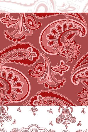 佩斯利印花华亿平台图片