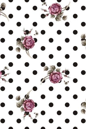 女装 衬衣 连衣裙 雪纺 印花 几何 碎花 小碎花 大花 方块 衬衫印花 简单 时尚 大牌 潮流印花 女装印花 传统印花 T恤印花 玫瑰花印花华亿平台图片