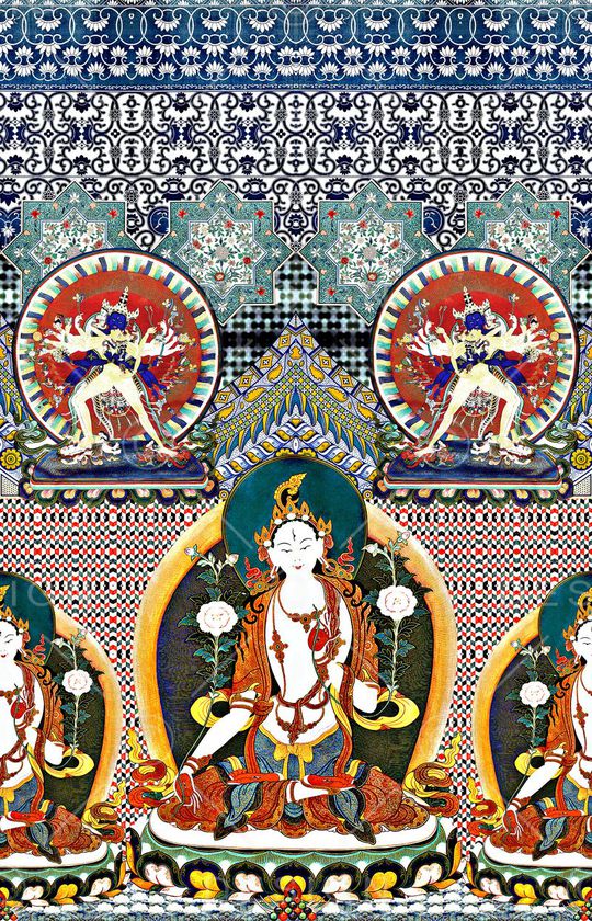 藏族印花华亿平台图片