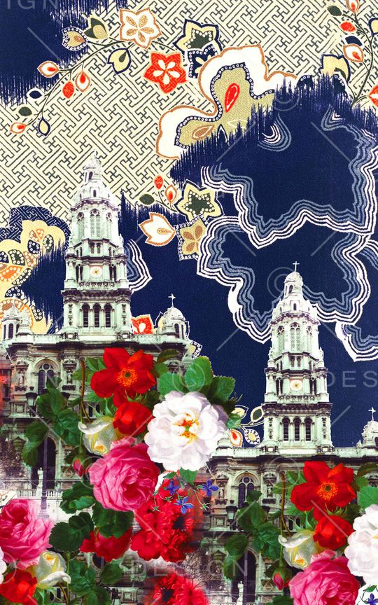 MAX-定位欧美民族风印花华亿平台图片