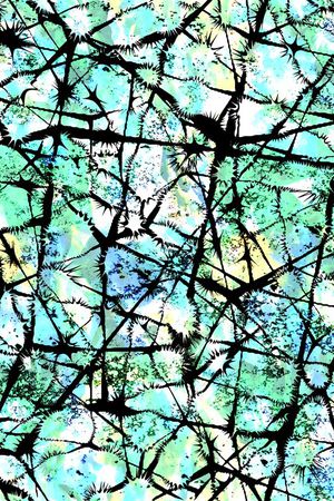 抽像印花华亿平台图片