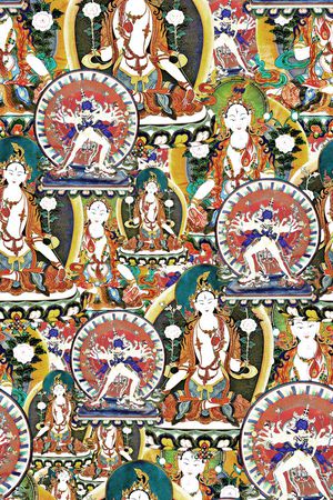 藏族印花华亿平台图片