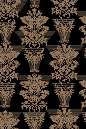 巴洛克印花华亿平台图片