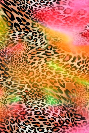 豹纹印花华亿平台图片