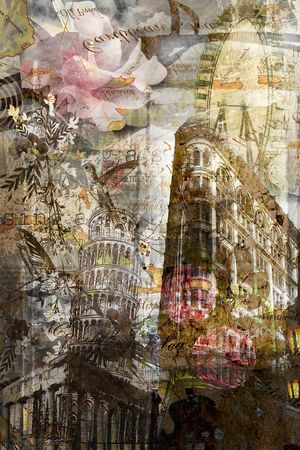 复古印花华亿平台图片