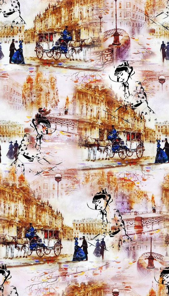 复古印花华亿平台图片