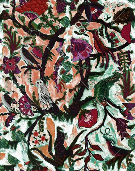 时尚印花华亿平台图片