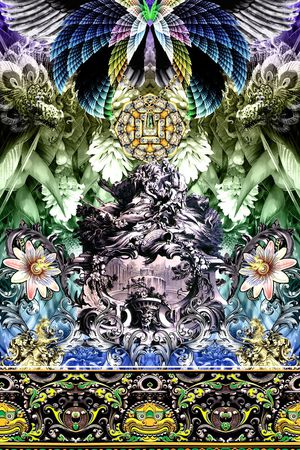 时尚印花华亿平台图片