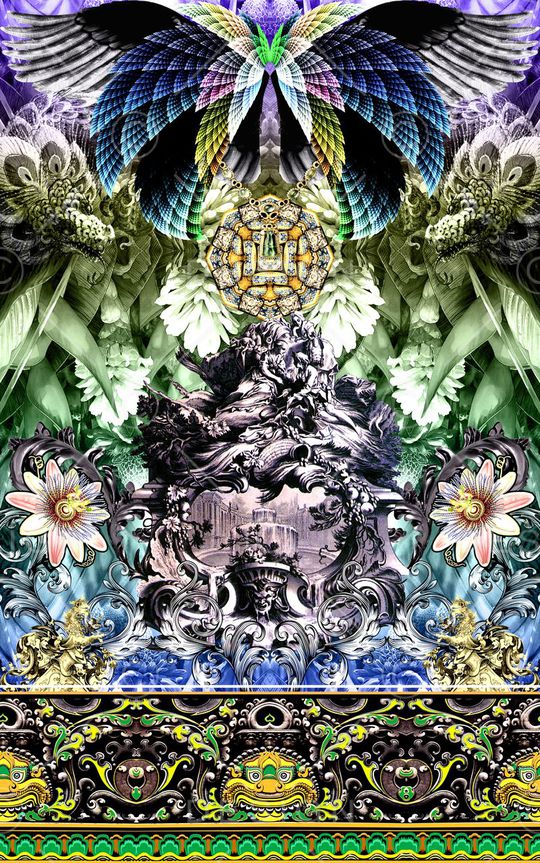 时尚印花华亿平台图片