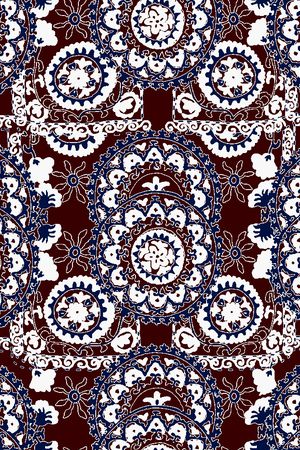 手绘印花华亿平台图片