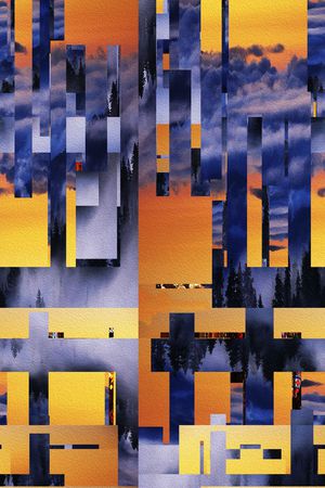 朝霞印花华亿平台图片