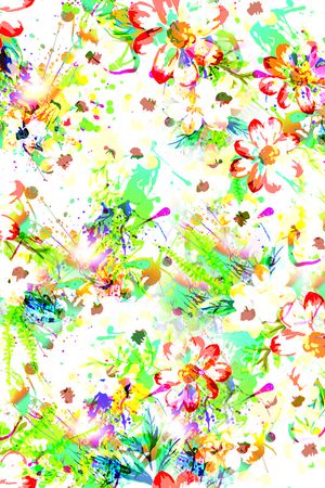 抽象印花华亿平台图片