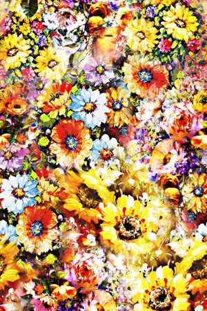 油画印花华亿平台图片