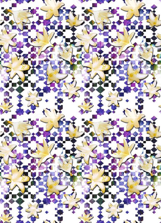 未来感 迷幻 神秘印花华亿平台图片